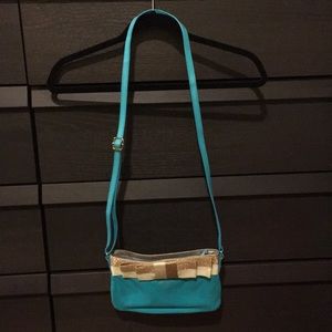 Blue Kate Spade crossbody bag